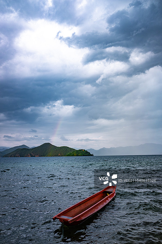 泸沽湖图片素材