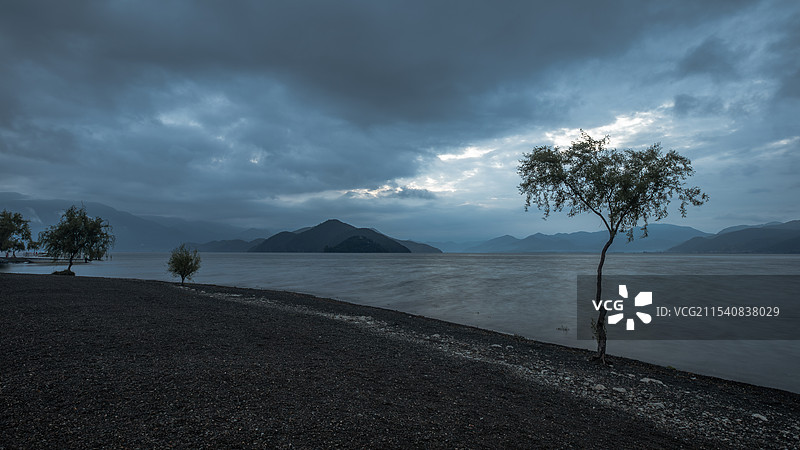 泸沽湖图片素材