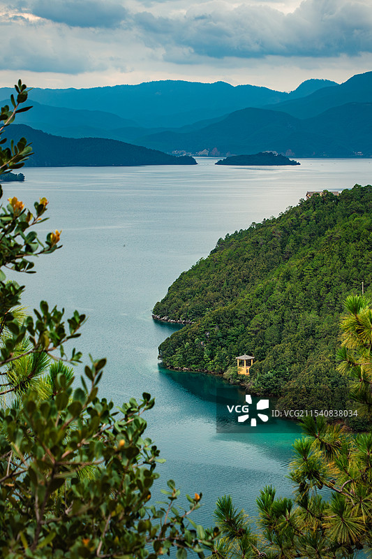 泸沽湖图片素材