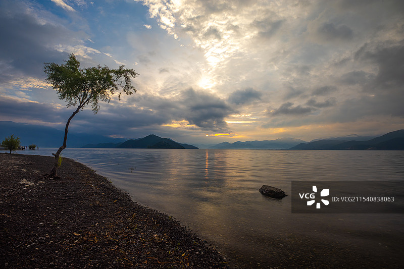泸沽湖图片素材