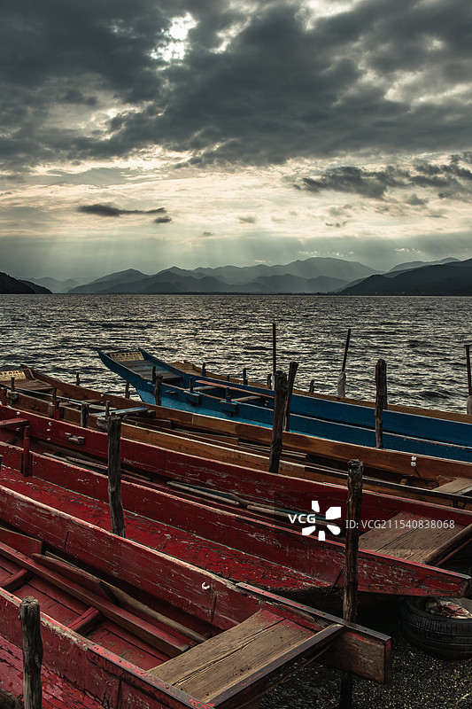 泸沽湖图片素材