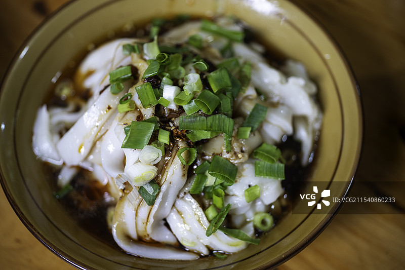 广元的热川北凉粉图片素材