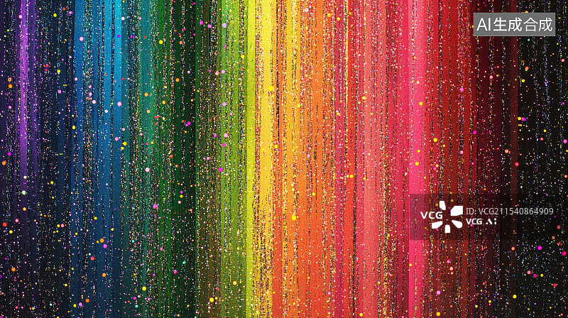 【AI数字艺术】彩虹闪光创意活力纹理背景图片素材