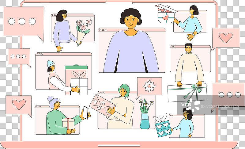 祝贺女性生日礼物在线购买图片素材