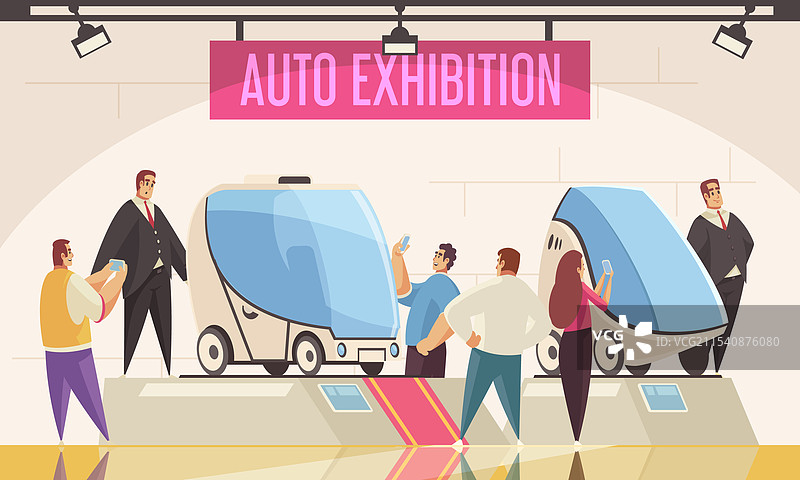 展会展台海报图片素材