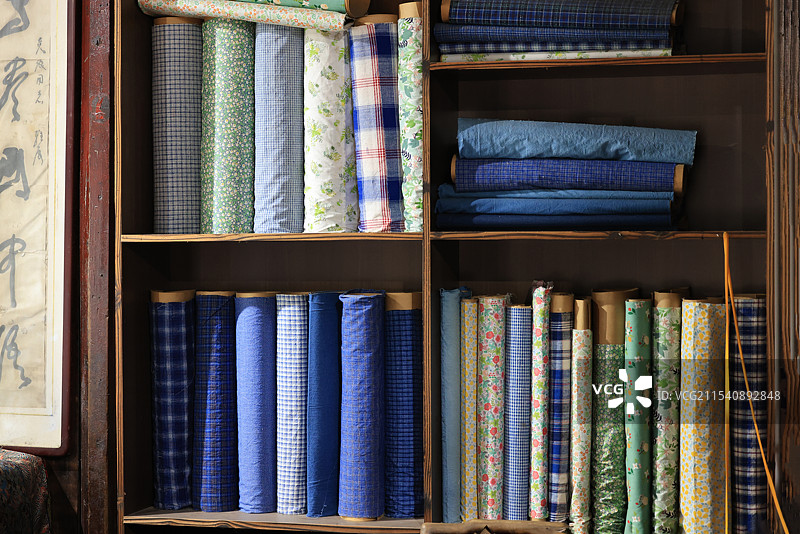 七八十年代的布匹图片素材