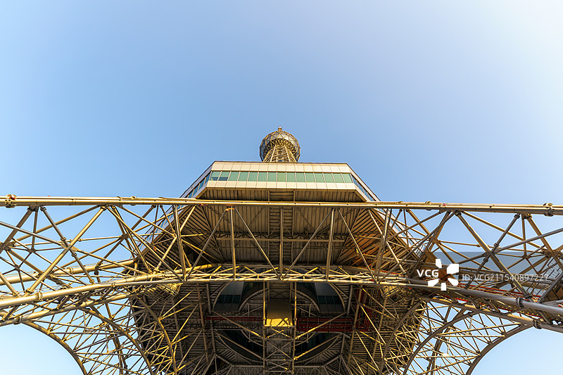 广东佛山市的地标性建筑佛山市电视塔图片素材