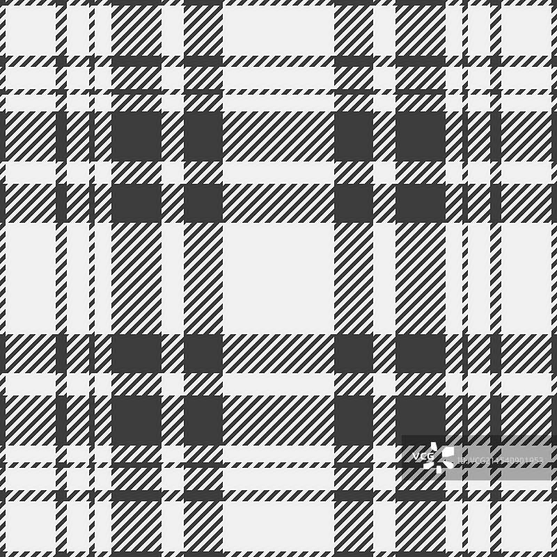 可爱的格子无缝地毯图案面料图片素材