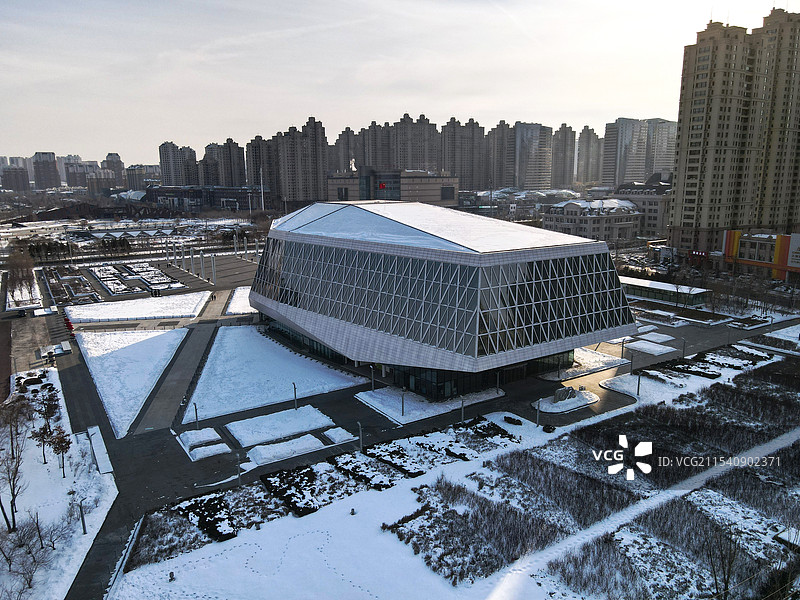 音乐之都·冬日哈尔滨音乐厅图片素材
