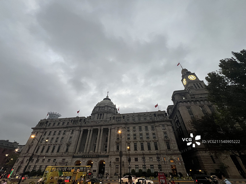 外滩海关大楼图片素材