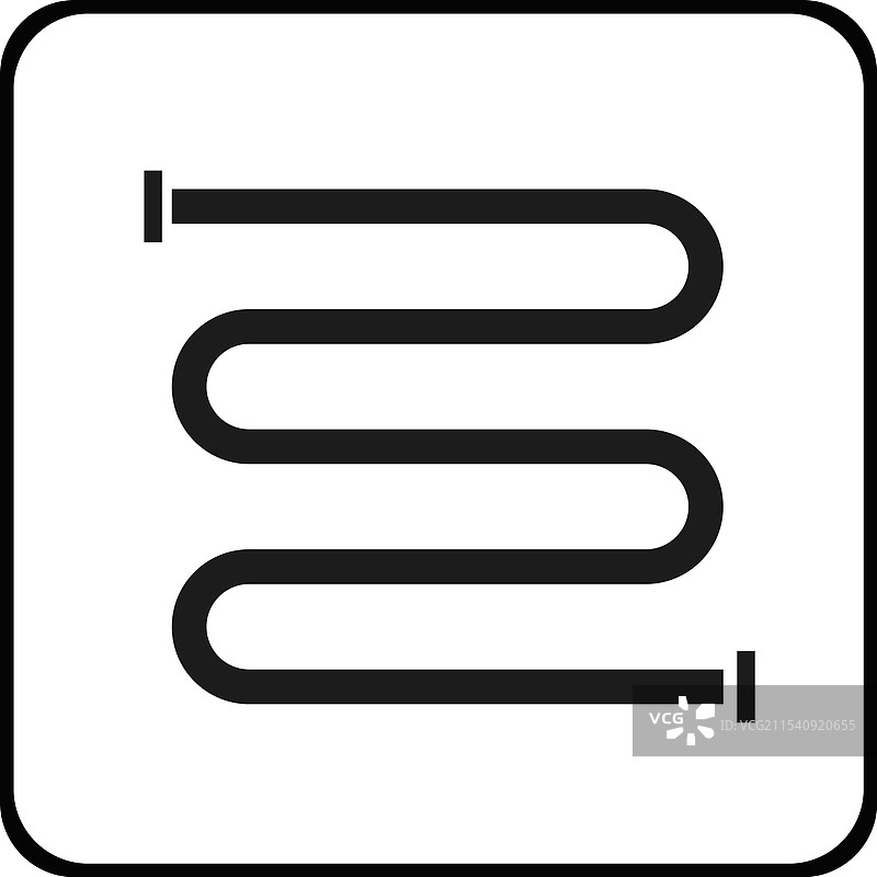 浴室中干燥电池的图标图片素材