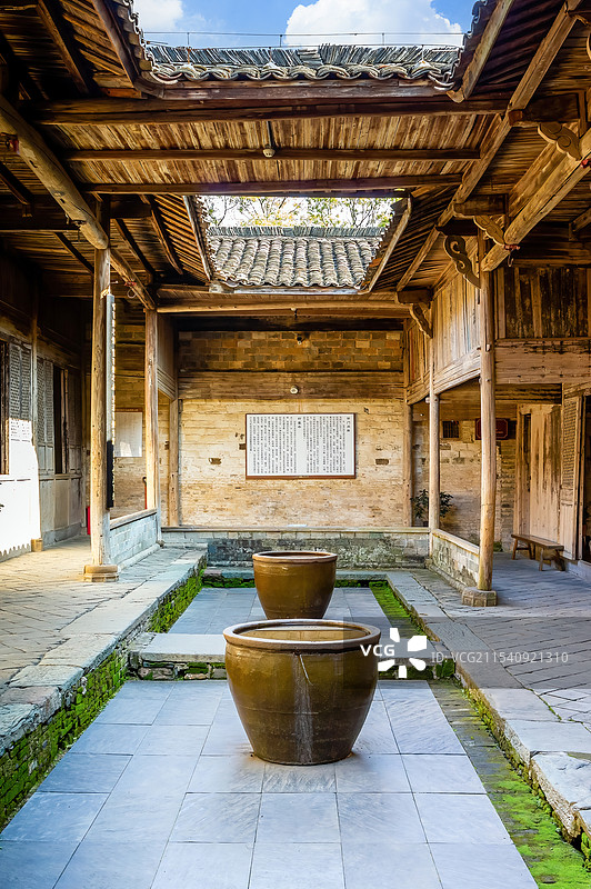 中国江西省景德镇市浮梁县的浮梁古县衙图片素材