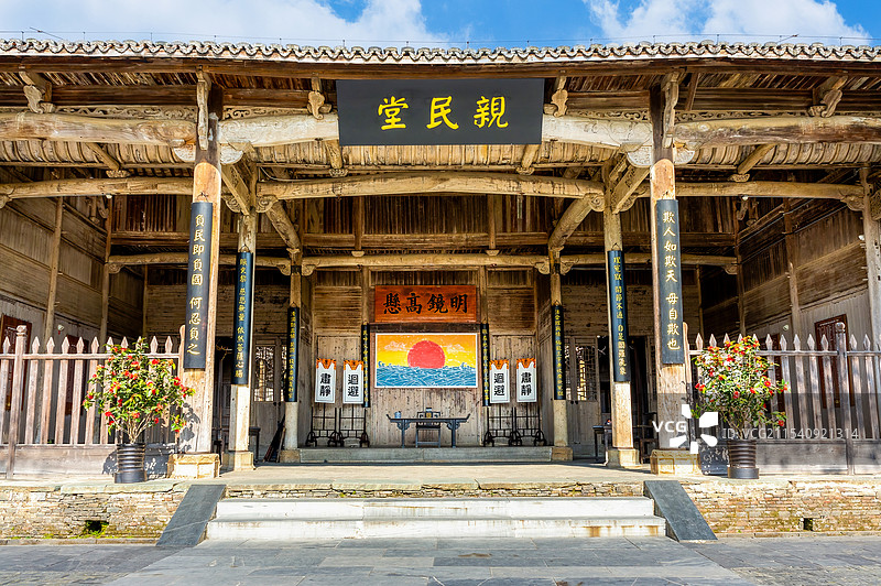 中国江西省景德镇市浮梁县的浮梁古县衙图片素材