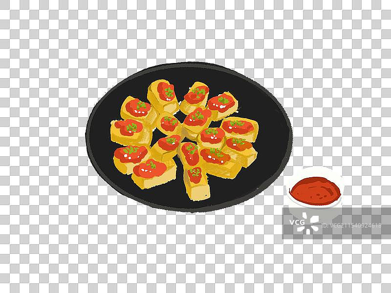 毛豆腐元素图片素材