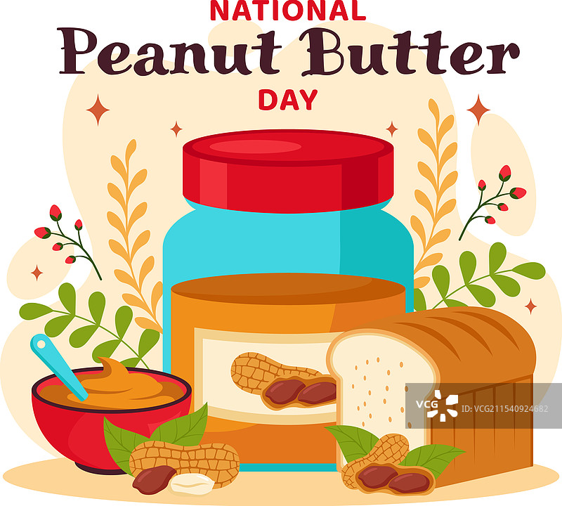 1月24日是全国花生酱日图片素材