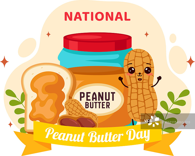 1月24日是全国花生酱日图片素材