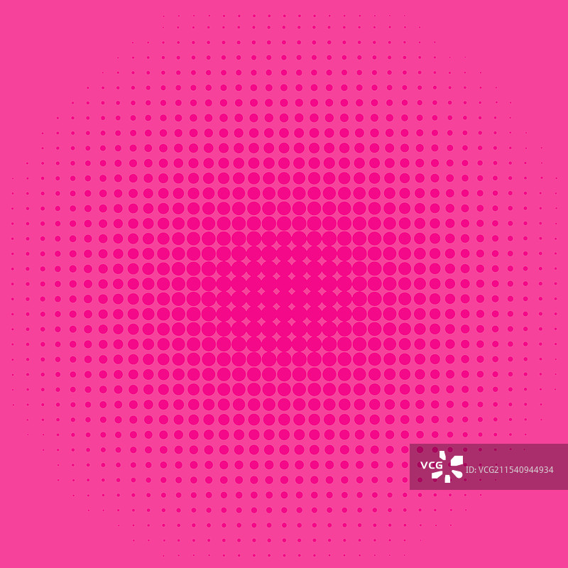 明亮的粉红色半色调背景与半色调点图片素材