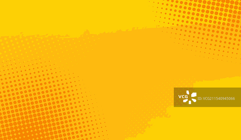 明亮的橙色和黄色半色调图片素材