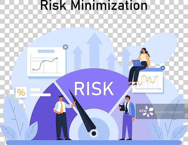 风险最小化的专业人士图片素材