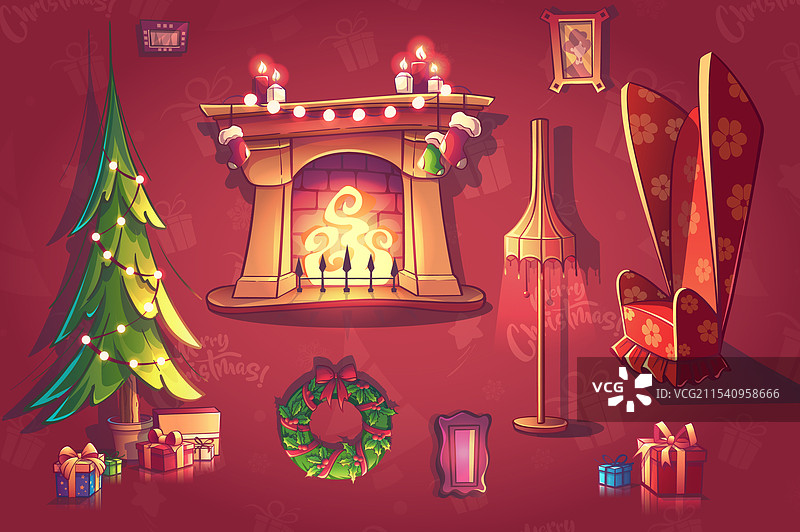 一组彩色物体图片素材