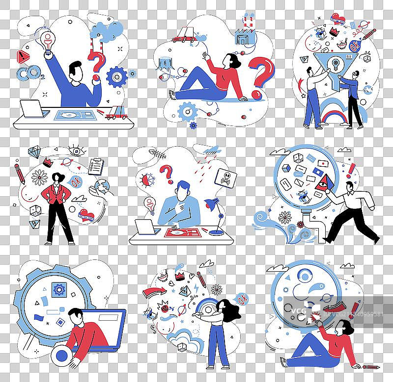 逻辑分析的实用性就像指南针指向方向。图片素材