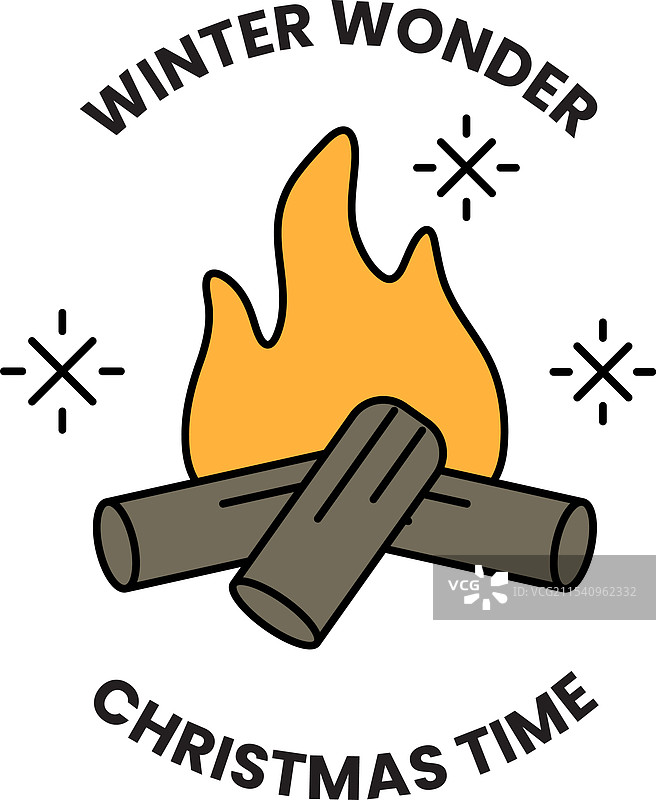 冬季仙境圣诞横幅图片素材