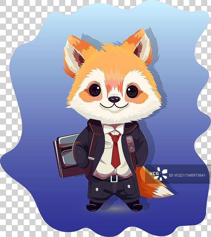 九月一日的学校男孩狐狸海报图片素材