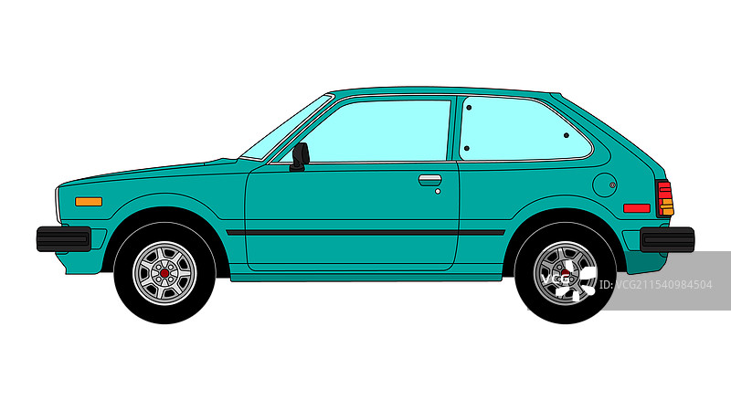 本田思域1979年第二代图片素材