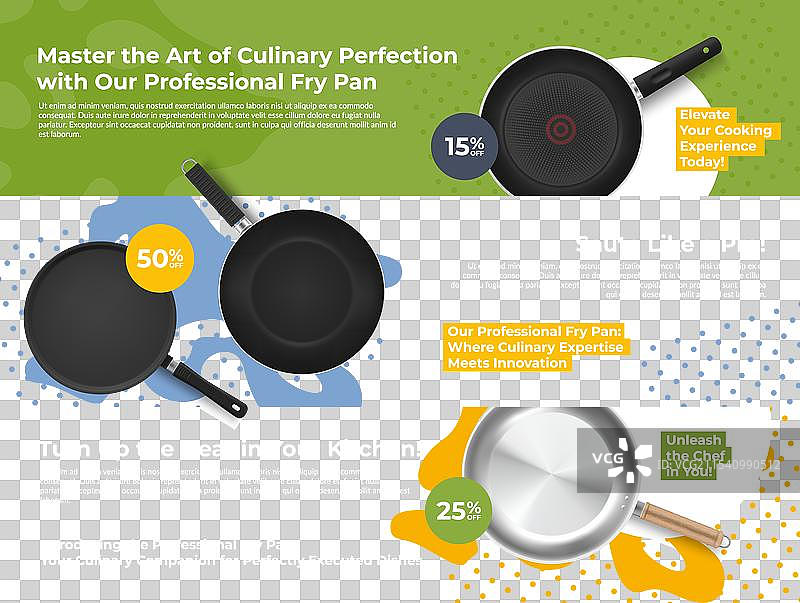 平底锅促销折扣购物特惠图片素材