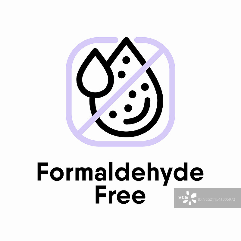 无甲醛信息标志图片素材