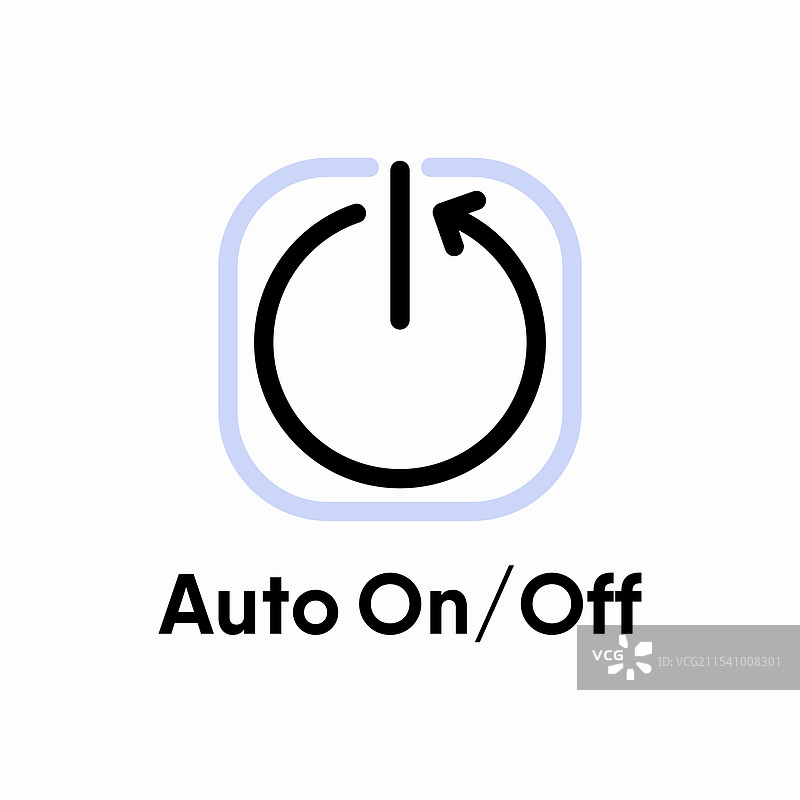 自动开关信息标志图标图片素材