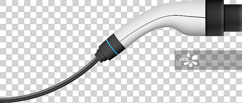 电动汽车充电插头 EV充电连接器图片素材