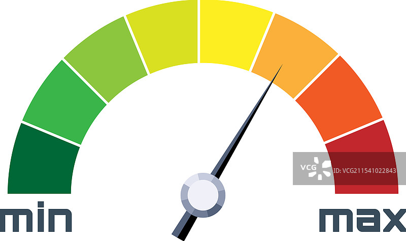 速度测量扁平图标图片素材