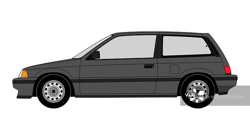 本田思域1983年第三代图片素材