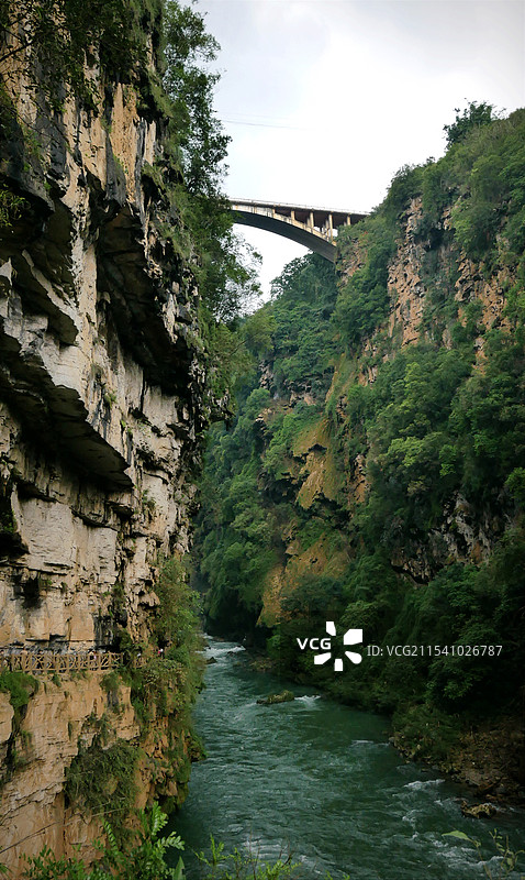 黔西南州兴义马岭河峡谷景区图片素材