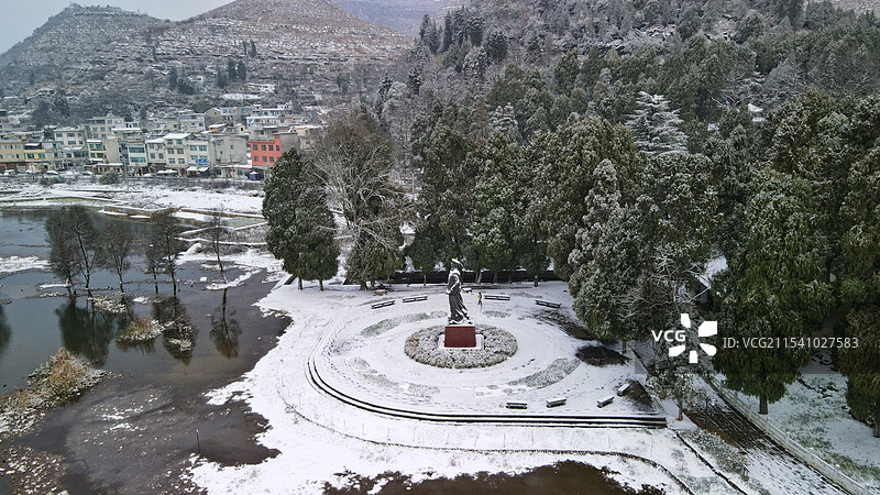 黔西南州安龙招堤旅游景区图片素材