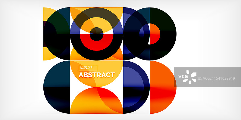 极简几何抽象背景圆形图片素材