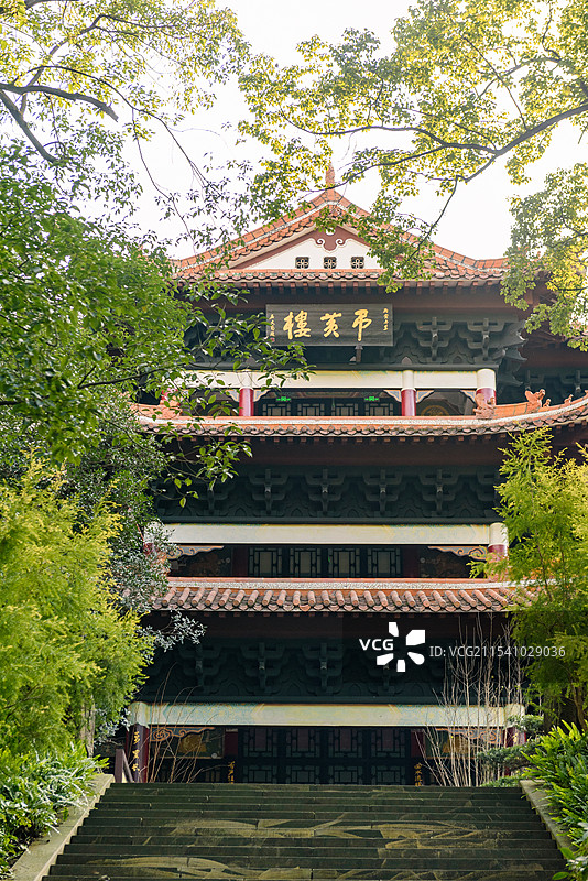 宜宾市流杯池公园图片素材