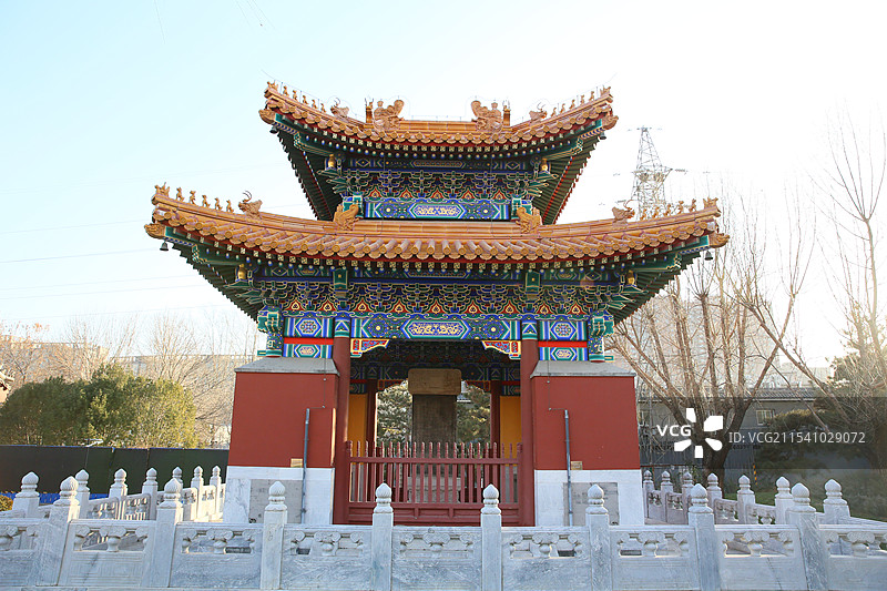 北京庆丰公园图片素材