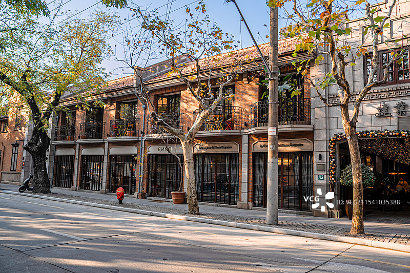 上海 衡复风貌区 建国西路 建业里 优秀历史建筑 街景图片素材