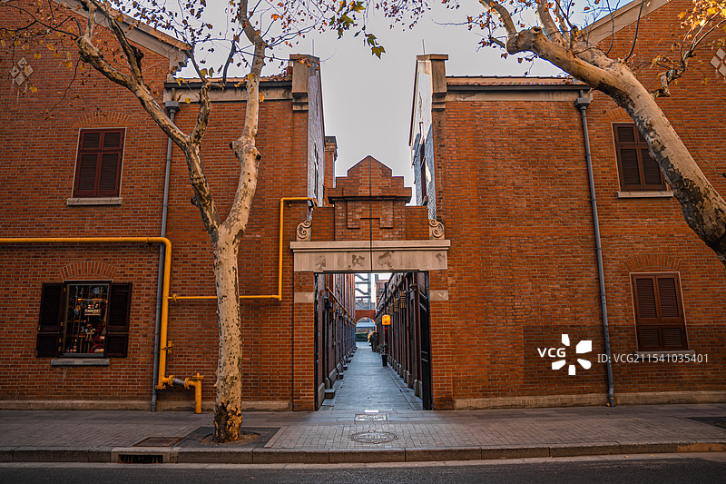 上海 衡复风貌区 建国西路 建业里 优秀历史建筑 街景图片素材