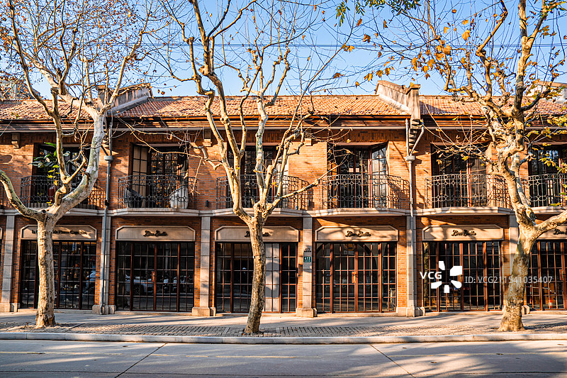 上海 衡复风貌区 建国西路 建业里 优秀历史建筑 街景图片素材