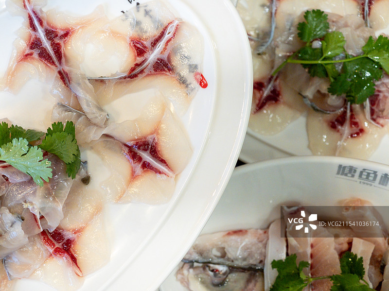 广东中山特色美食脆肉鲩火锅图片素材