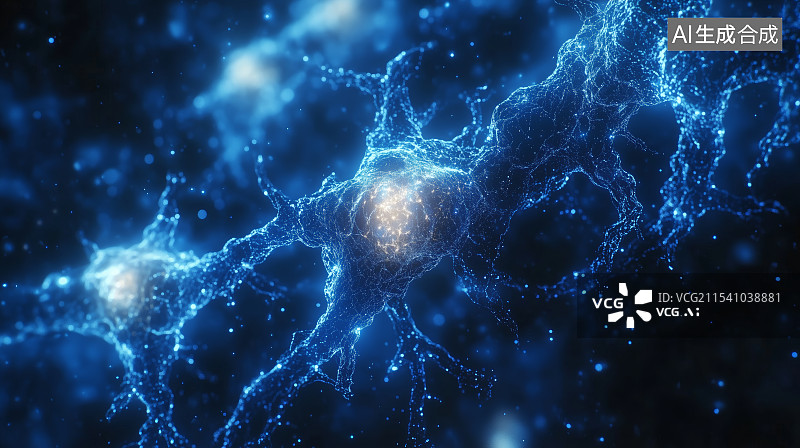 【AI数字艺术】病毒和疾病细胞的特写图片素材