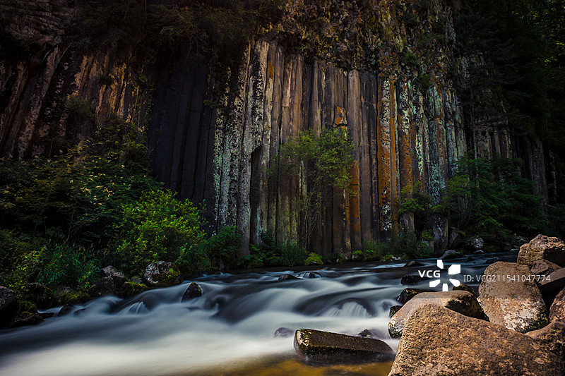 吉林十五道沟天书展册图片素材
