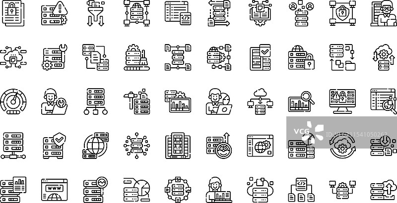 大数据图标 高质量图标图片素材