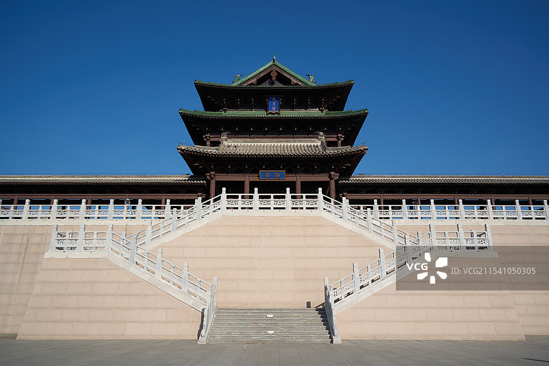北京世园公园永宁阁图片素材
