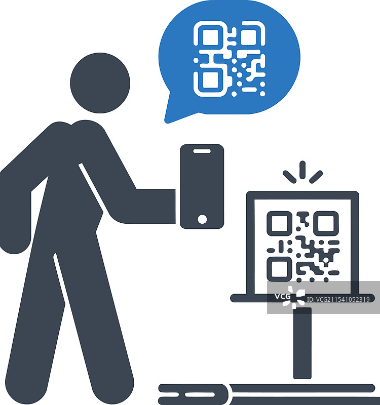 二维码扫描图标图片素材