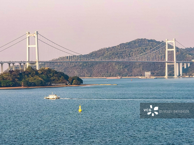 南沙跨海虎门大桥图片素材