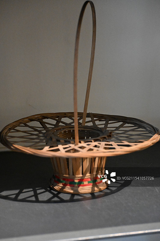 竹编艺术图片素材